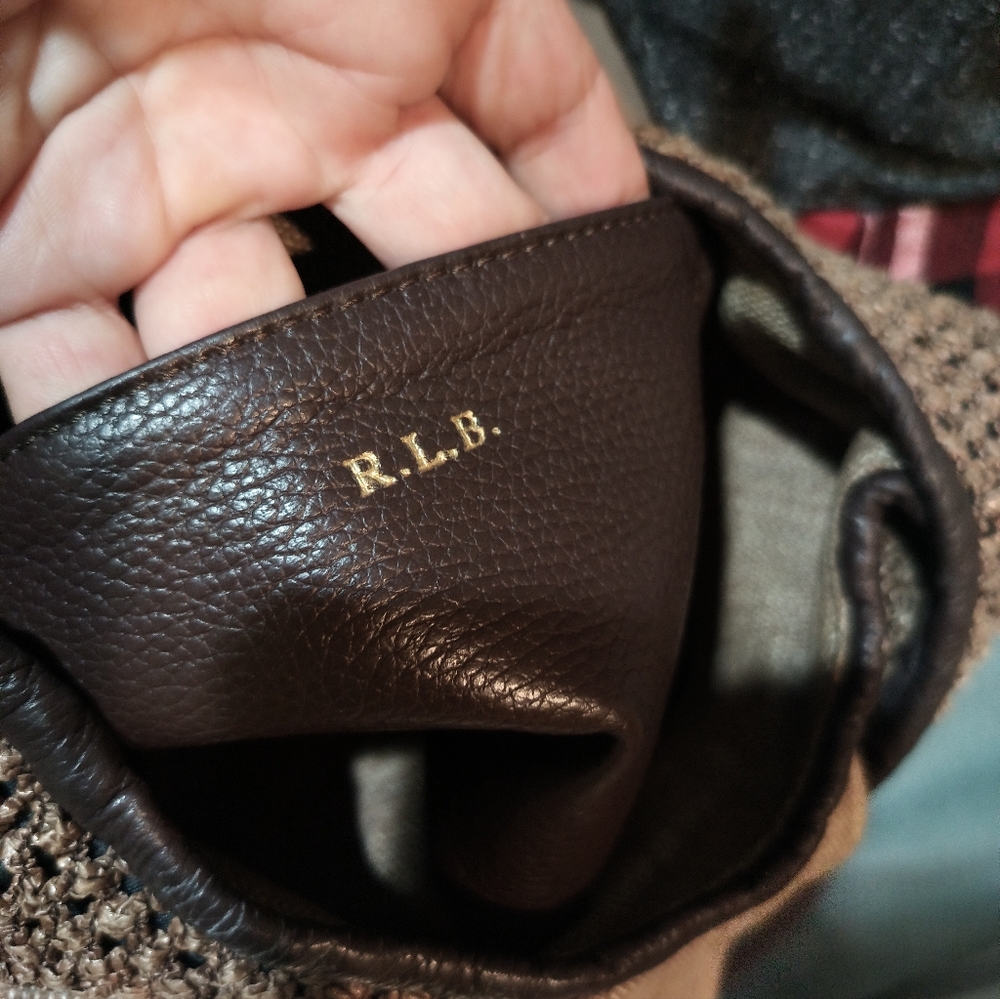 Plinio Visona Brown Straw Woven Shoulder Crossbody Bag. - Picture 15 of 16